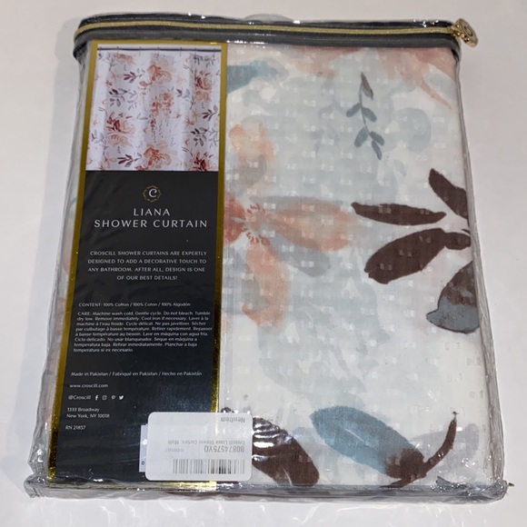Croscill Bath Copy New Croscill Liana Shower Curtain Poshmark
